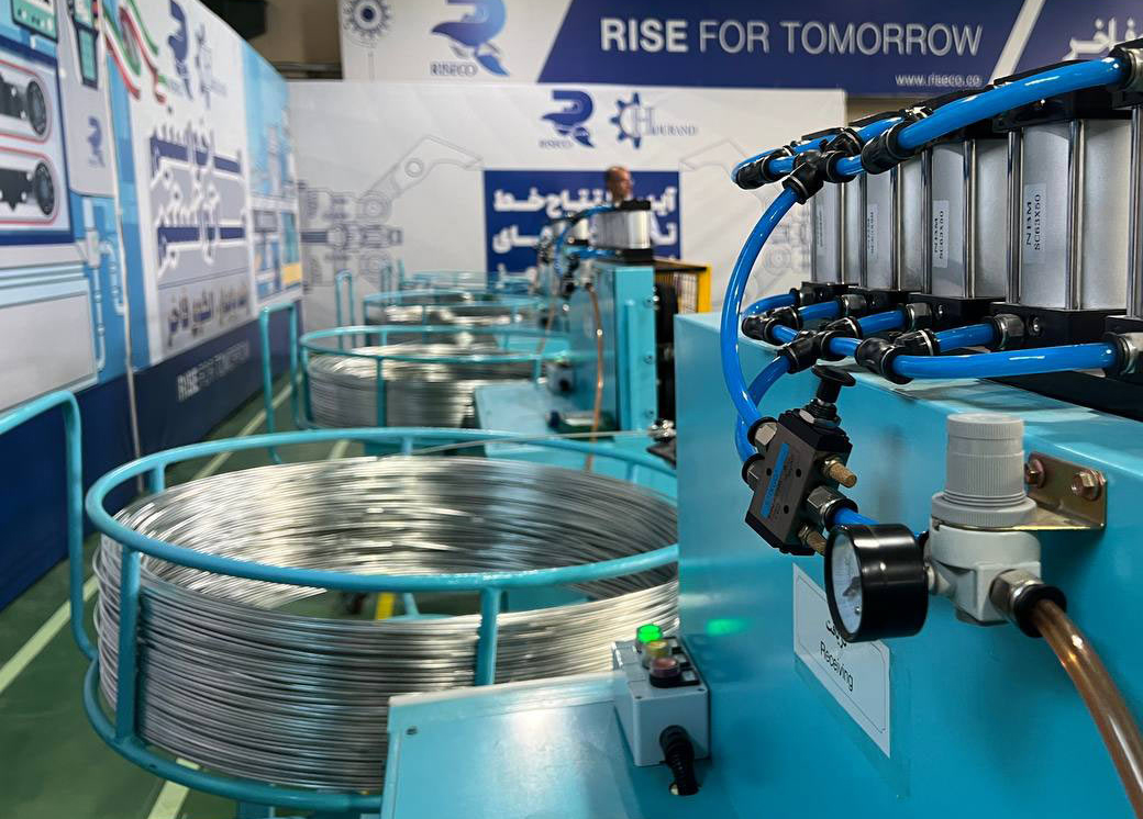 افتتاح خط تولید لوله‌های فلزی ترمز در شرکت هوراند پلاستیک رایزکو