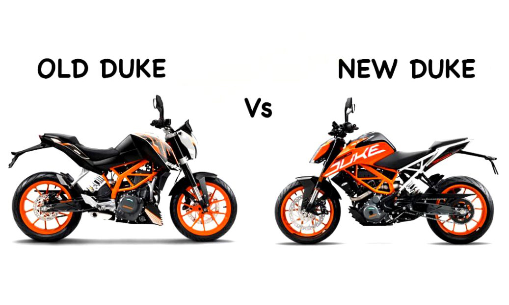 ۵ تفاوت موتورسیکلت KTM Duke 249 مدل‌ ۲۰۲۲ با مدل ۲۰۱۶